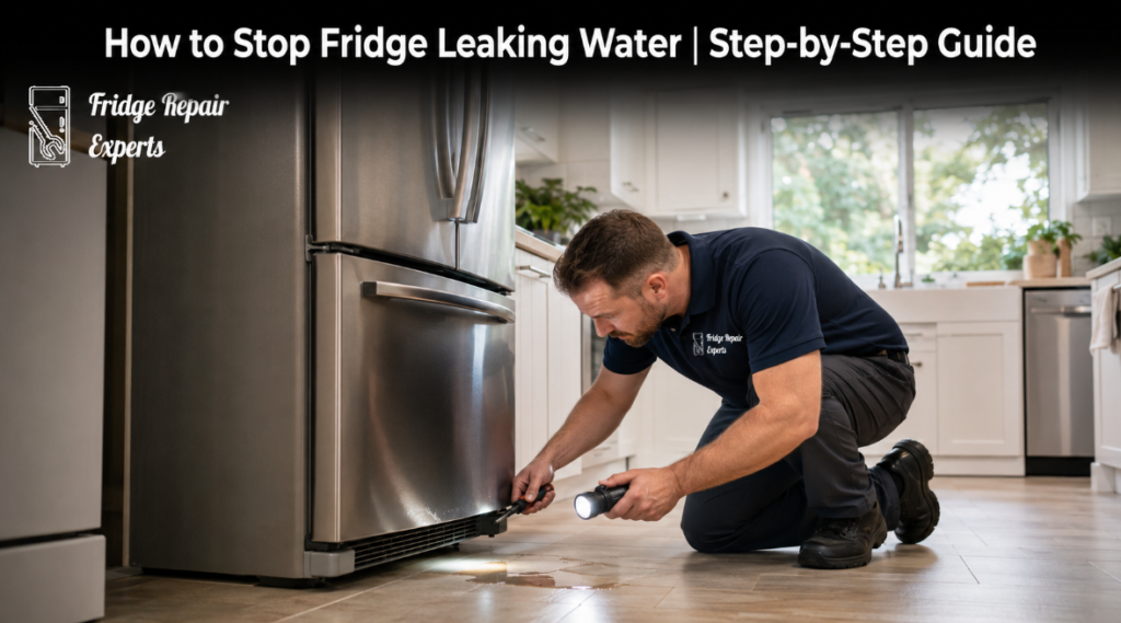 How to Stop Fridge Leaking Water