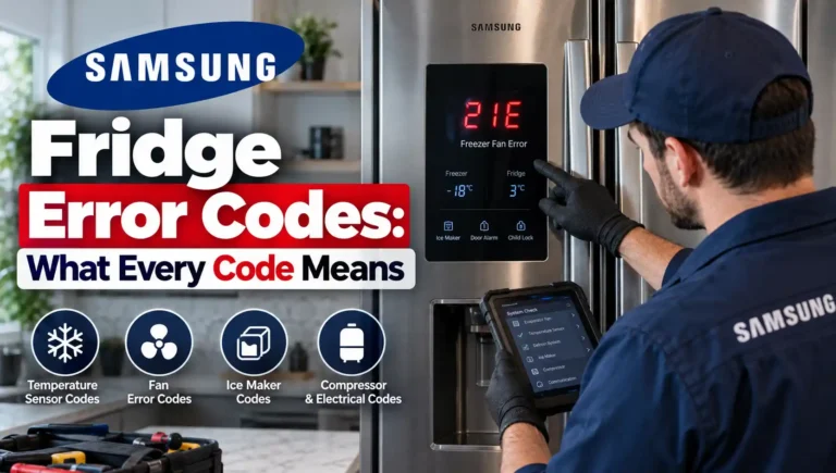 Samsung Fridge Error Codes