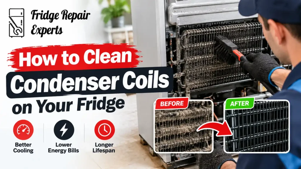 How to Clean Fridge Condenser Coils